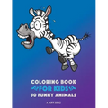 Coloring Book for Kids: 50 Funny Animals: Easy Colouring Pages for Boys and Girls, Beginner Friendly for Ages 1, 2-4, 4-8, 8-12 Year Old, Toddlers, Ki