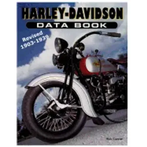 Harley-Davidson Data Book Revised 1903-1939