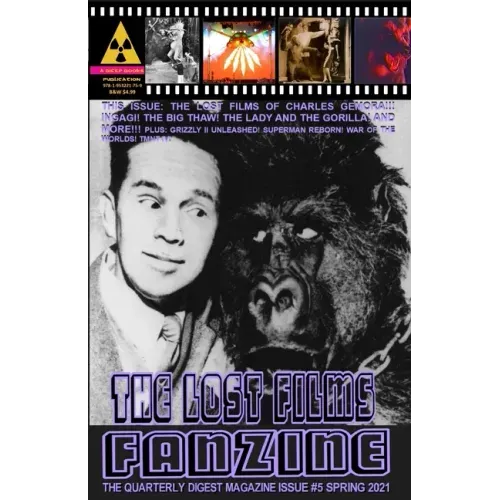 The Lost Films Fanzine #5: (Black and White/Variant Cover B)