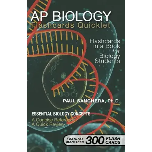 AP Biology Flashcard Quicklet: Flashcards in a Book for Biology Students