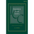 Exodus 1-18: A Critical and Exegetical Commentary: Volume 1: Chapters 1-10