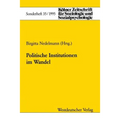 Politische Institutionen Im Wandel