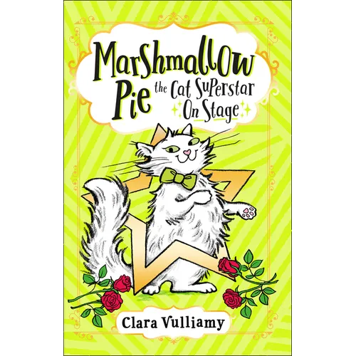 Marshmallow Pie the Cat Superstar on Stage