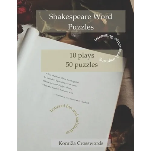Shakespeare Word Puzzles