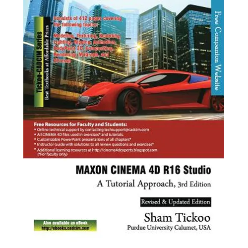MAXON CINEMA 4D R16 Studio: A Tutorial Approach