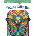 Creative Haven Fantasy Butterflies Coloring Book