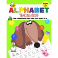 Alphabet Tracing Book For Preschoolers And Kids Ages 3-5: Practicing Writing Letters - Funny Dog Cover