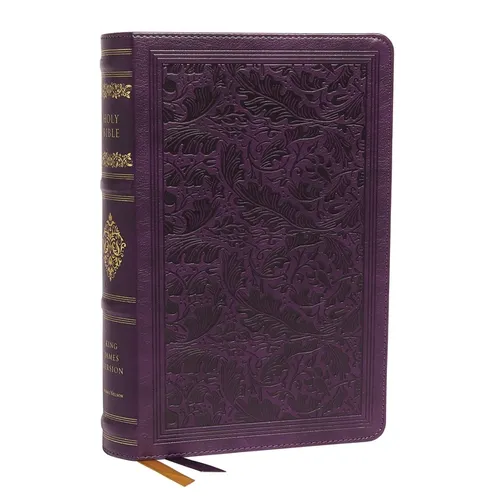 Kjv, Sovereign Collection Bible, Personal Size, Leathersoft, Purple, Red Letter Edition, Comfort Print: Holy Bible, King James Version