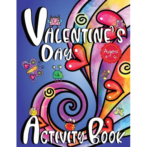 Valentine's Day Activity Book For Kids