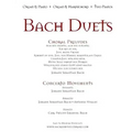 Bach Duets: Organ & Piano - Organ & Harpsichord - 2 Pianos