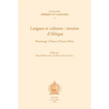 Langues Et Cultures: Terrains d'Afrique. Hommage a France Cloarec-Heiss