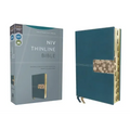 Niv, Thinline Bible, Leathersoft, Teal, Red Letter, Thumb Indexed, Comfort Print