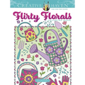 Creative Haven Flirty Florals Coloring Book