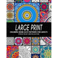 Large Print Coloring Book Easy Patterns for Adults