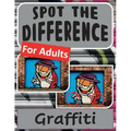Spot the Difference Book for Adults - Graffiti