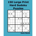 150 Large Print Hard Sudoku Puzzles