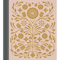 ESV Journaling Study Bible (Cloth Over Board, Blush/Ochre, Floral Design)