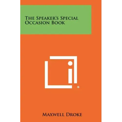 The Speaker's Special Occasion Book