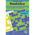 Sudoku variety pack. Easy, medium & hard puzzles: 100 puzzles. 6x9 travel size. Easy to carry