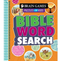 Brain Games Puzzles for Kids - Bible Word Search (Ages 5 to 10)