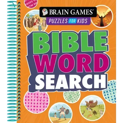 Brain Games Puzzles for Kids - Bible Word Search (Ages 5 to 10)