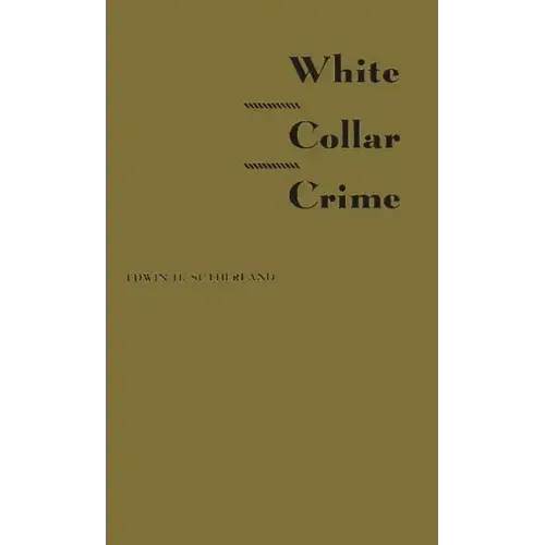 White Collar Crime