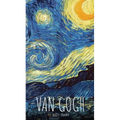 Van Gogh 2021 Diary: Slim Pocket Calendar, Week to View, Monthly Planner, Date Book with Holidays Contacts Passwords
