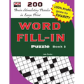 WORD FILL-IN Puzzle Book 3