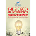 The Big Book of Intermediate Crossword Puzzles Books for Brain Help (with 50 puzzles!)
