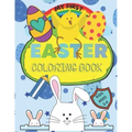 My First Easter Coloring Book: Large simple pictures for Baby, Kindergarten and Preschool age Children