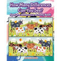 How Many Differences Can You See? Spot the Difference Activity Book