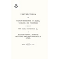 Instructions For Serjeant-Instructors of Militia, Yeomanry, and Volunteers In Regard to The Care, Inspection &c Of Martini-Henry, Martini-Metford, and