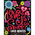 Love Quotes Inspirational Coloring Book