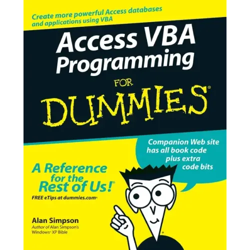 Access VBA Programming for Dummies