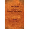 The Publications of the American Tract Society: Volume I