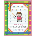 Tracing Alphabet Letters Worksheets: Blank writing ABC books for kids. How to learning activities pre kindergarten. Practice writing for pre kindergar