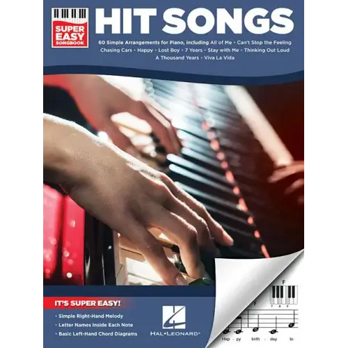 Hit Songs - Super Easy Songbook