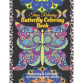 Stress Relieving Butterfly Coloring Book for Adults - Relaxing and Calming Coloring activity book: A beautiful butterfly coloring activity book to bri