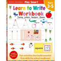 Play Smart Learn to Write Workbook: Ages 3-5: Tracing, Letters, Numbers, Shapes