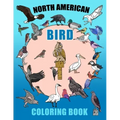North American Bird Coloring Book: Learn With Nature, Educational Colouring Fun For Grades 3,4,5,6 (Homeschool Education) Ages 8-12