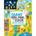 Giant Seek, Find, and Color Activity Book: Includes Fun Facts and Bonus Challenges!