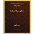 Is This Theosophy?