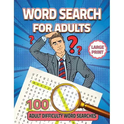 Word Search for Adults Large Print