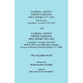 Caswell County, North Carolina Will Books, 1777-1814; 1784 Tax List; And Guardians' Accounts, 1794-1819 (Published With) Caswell County, North Carolin