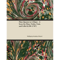 Flute Quartet in A Major - A Score for Flute, Violin, Viola and Cello K.298 (1787)