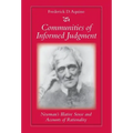 Communities of Informed Judgment Newman's Illative Sense and Accounts of Rationality