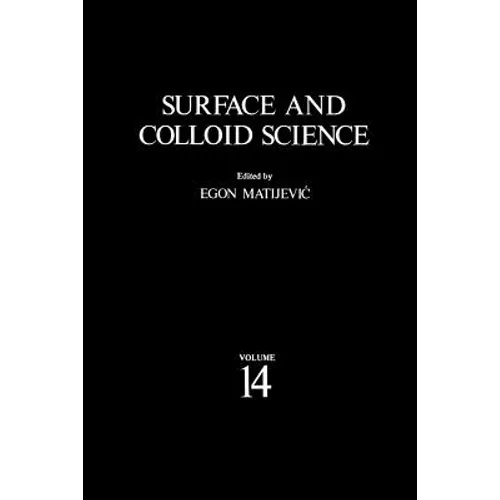 Surface and Colloid Science