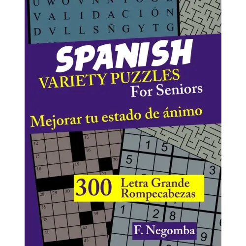 SPANISH VARIETY PUZZLES For Seniors