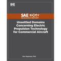 Unsettled Domains Concerning Electric Propulsion Technology for Commercial Aircraft