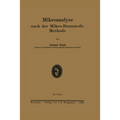 Mikroanalyse nach der Mikro-Dennstedt-Methode